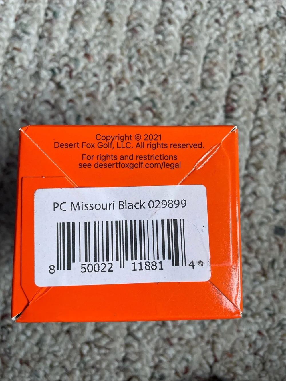 Desert Fox Mizzou Phone Caddy Golf